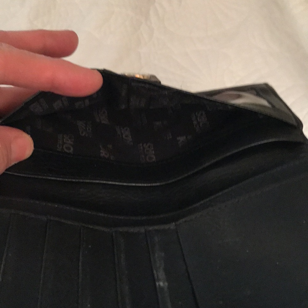 Michael Kors black leather deluxe wallet. Good used condition - Picture 8 of 15